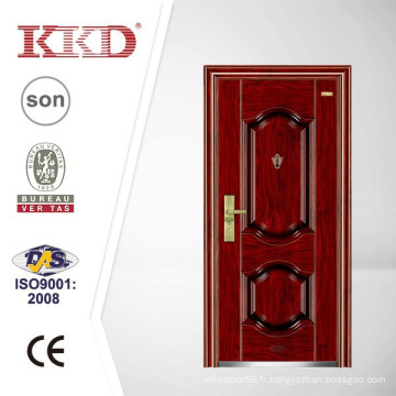 Haute qualité Anti vol entrée porte porte en acier KKJ-513